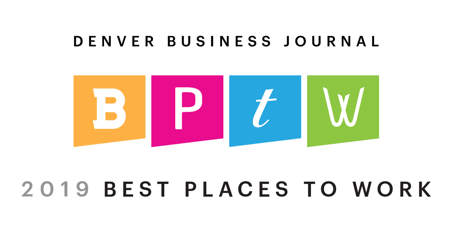 Winner - Denver Business Jorunal Best Places to Work 2019